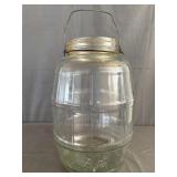 Owens-Illinois Duraglas Barrel-shaped Glass