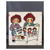 Raggedy Ann and Andy Toy Moving Co. Sign