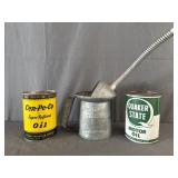 Cen-Pe-Co "Super Refined Oil", Quaker State Motor