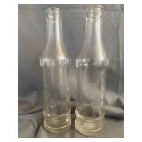 (2)Hamakua Soda Works Glass Bottle Honokaa, Hawaii