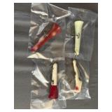 (4) Vintage Wooden Fishing Lures