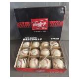 (12) Rawlings High School Baseballs -New