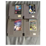 (4) Nintendo NES Games Breakthru, Defender 2,