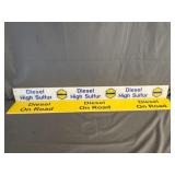 Gas Pump Signs Diesel On Road & Diesel High