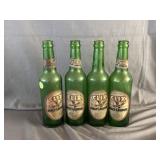 (4) Clix Malt Liquor 12oz Glass Bottles Grand