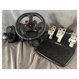 Logitech G29 Driving Force Racing Wheel, Pedals,