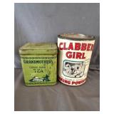 Clabber Girl Baking Powder, Grand Mother