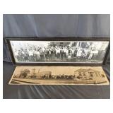 (2) Vintage City of Belding Pictures "Brothers of