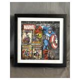 Marvel Captain America 3D Shadow Box