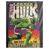 Large The Incredible Hulk Comic Book Canvas Print