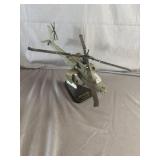 1:40 scale Apache Attack Helicopter Model