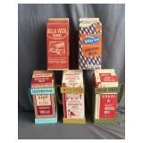 (5) Half Gallon Milk Cartons Michigan Dairy Farms