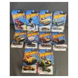 (10) Hot Wheels Die Cast Cars -New