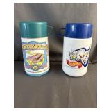 Hot wheels Thermos & The Wizard of Oz Aladdin Mug