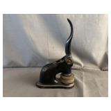Cast Iron Mecosta County Public Notary Seal