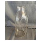"We Serv All Inc." Qt Milk Bottle Saginaw,