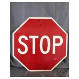 "STOP" Metal Street Sign