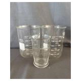 Eastman Kodak Company Glass Beaker & (2) Pyrex