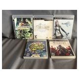 (5) PlayStation 3 Games Katamari Forever,