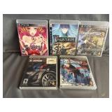 (5) PlayStation 3 Games Catherine, Uncharted 2&3,