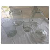 Glass Canisters & Vases