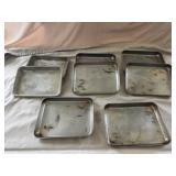(8) Small Rectangular Aluminum Baking Pans