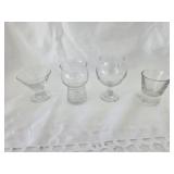 2 boxes Libbey Mixed Glass Ware: Shot Glasses,