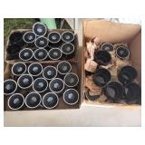 10 strawberry street black Coffee cups lot of 40