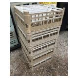 (6) Plastic Dishwasher Racks W/ Cups