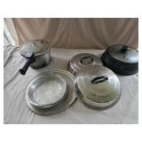 Mirro Pressure Cooker, Splatter Cover Domed Pot
