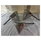 (3) Conical Strainers