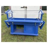 Cambro Portable Salad/ Food Bar on rolling