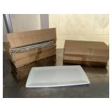 Chefs Palatte Platter 13ï¿½x7ï¿½Bright white