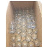 (42) Glass Votive Cups