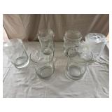 (14) Hurricane Vase with Weighted Base