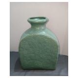 Mid century modern green 13.25 x9.25 In flower