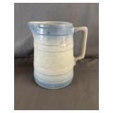Blue & White Stone ware Pitcher