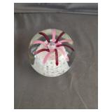 Gertrude Gentile Pink & Maroon Floral Cane over
