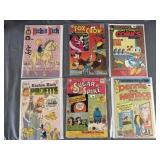 (6) Vintage Comic Books 1965-1981 Richie Rich,