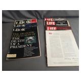 Life & Look Magazines: 1964, 1967, 1968, 1971,