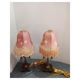 Pair of fancy table lams