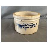 "Grand Rapids Creamery Co." Stoneware Crock