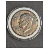 1976  Eisenhower Dollar Coin, 40% Silver,