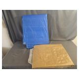 (2) Tarps: Blue 20