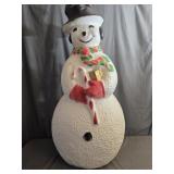 General Foam Illuminated Snowman Blow Mold
