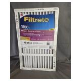 (2) Filtrete 1550 Air Filters, 16x25x4, Factory
