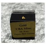 Sm gold nugget from CRA Gold Mine Mt Kare Papua