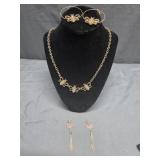R. J. Graziano Bumble Bee Necklace & Earrings