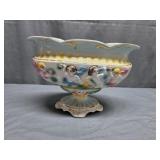 Hand Painted Italian Compote