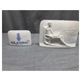 Llardo Dealer Sign & 1985 Signed Collector